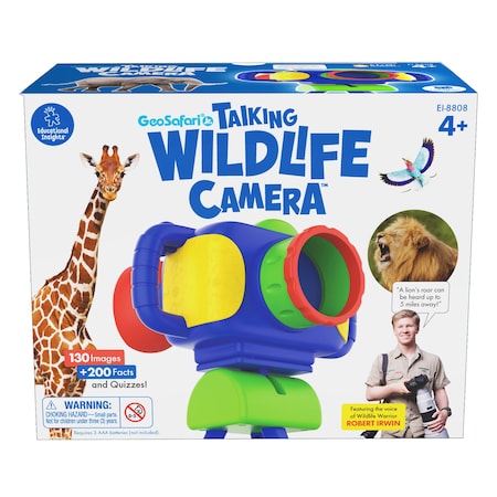 Educational Insights GeoSafari Jr. Talking Wildlife Camera 8808
